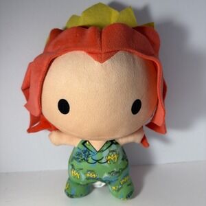 Aquaman Mera Justice League Plush Toy 7" DC Comics Red Hair Green Suit